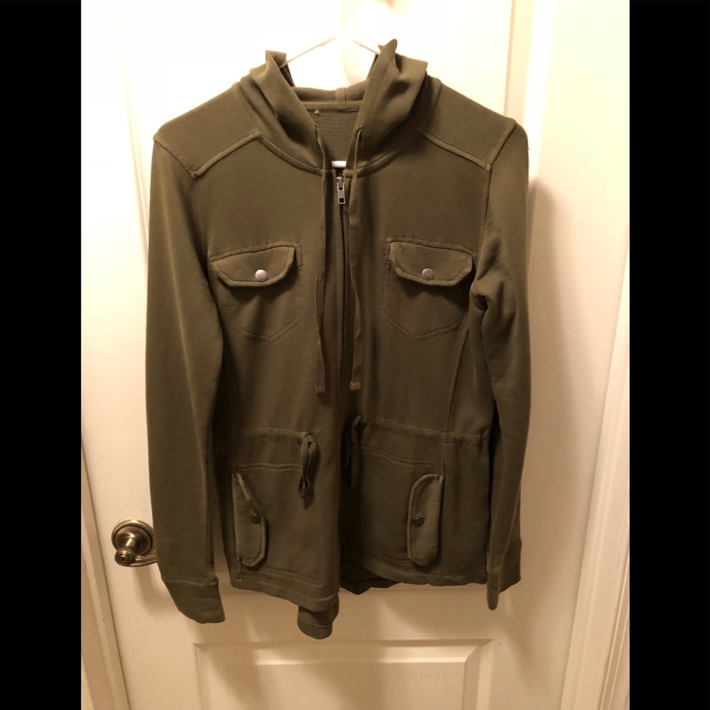Lucky Brand Zip-up Jacket Hoody; Size: XS;